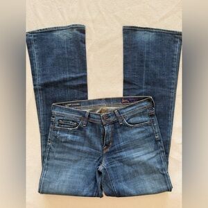 Citizens of Humanity Y2K Lowrise Flare Woman’s Dark Blue Denim Jeans